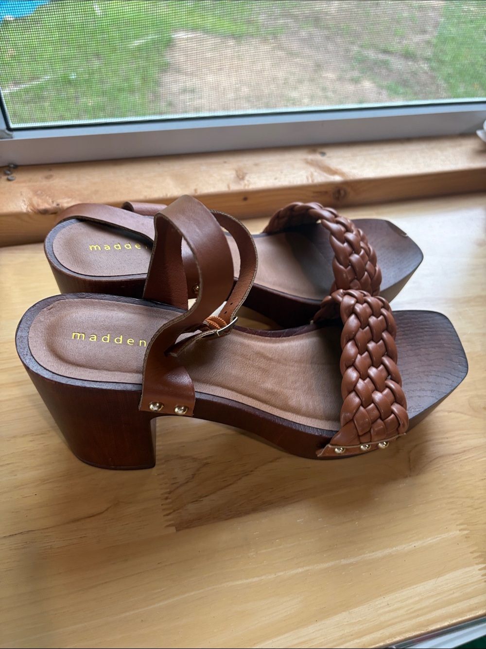 Madden Girl Braided Sandals